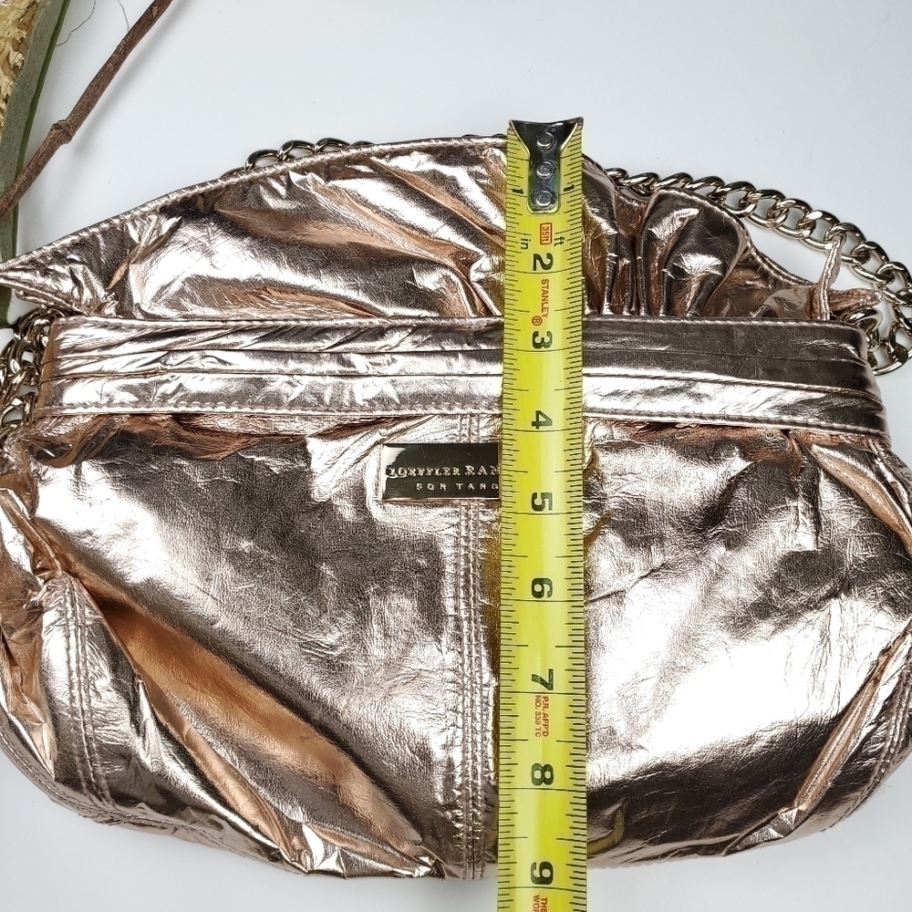 🧡 Loeffler Randall Rose Gold Metallic Handbag - Picture 13 of 16